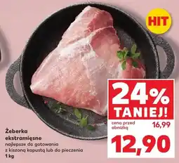 Kaufland Żeberka ekstramięsne najlepsze do gotowania z kiszoną kapustą lub do pieczenia oferta