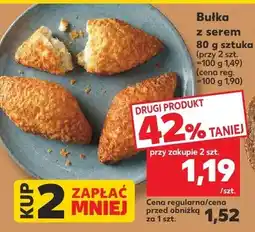 Kaufland Bułka z serem oferta