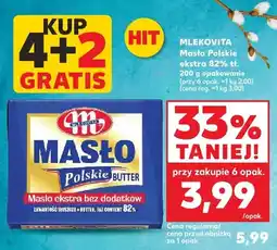 Kaufland Masło Polskie ekstra 82% tł oferta