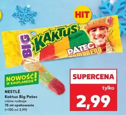 Kaufland Lody Big Patec różne rodzaje oferta