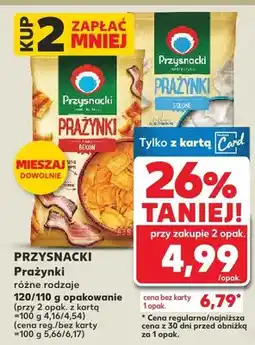 Kaufland Prażynki różne rodzaje oferta