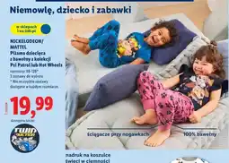 Lidl Piżama dziecięca z bawełny z kolekcji Psi Patrol oferta