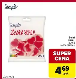 Globi Żelki serca Simpl oferta