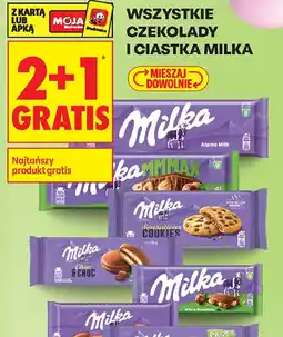Biedronka Milka czekolady i ciastka oferta