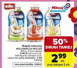 Carrefour Napój mleczny MÜLLERMILCH MÜLLER oferta