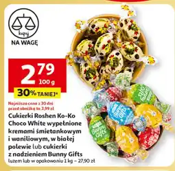 Auchan Cukierki bunny gifts Roshen oferta