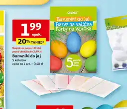 Auchan Barwniki do jajek Arpex oferta