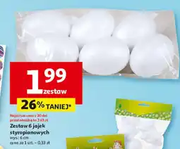 Auchan Jajka styropianowe oferta