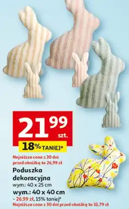 Auchan Poduszka 40 x cm oferta