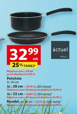 Auchan Patelnia 32 cm Actuel oferta
