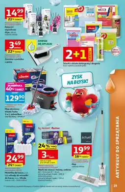 Auchan Ściereczki wielorazowe na rolce York Eco Natural oferta