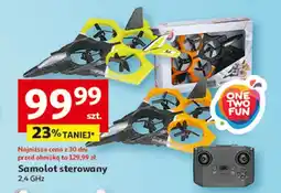 Auchan Samolot sterowany One Two Fun oferta