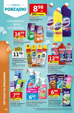 Auchan Płyn do wc atlantic Domestos oferta