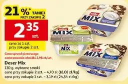 Auchan Jogurt choco waffles Muller Mix oferta