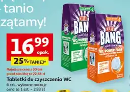 Auchan Tabletki do czyszczenia wc sosnowy las Cillit Bang oferta