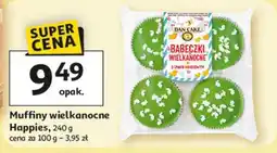 Auchan Babeczki wielkanocne o smaku waniliowym Dan Cake oferta