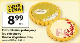 Auchan Mazurek mini cytrynowy Kraina Wypieków oferta