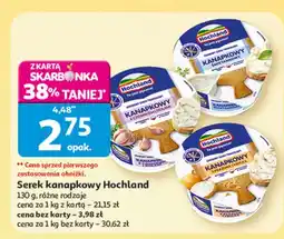 Auchan Serek z prażoną cebulką Hochland Kanapkowy oferta