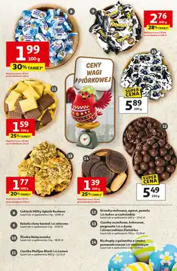 Auchan Biszkopty z galaretką malinową oferta