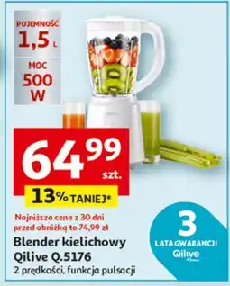 Auchan Blender kielichowy q.5176 Qilive oferta