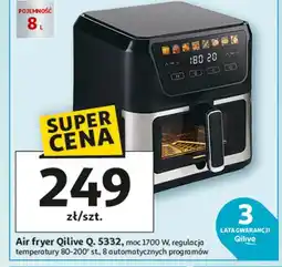 Auchan Frytkownica air fryer q.5332 Qilive oferta