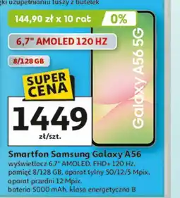 Auchan Smartfon a56 5g 8/128gb grafit Samsung Galaxy oferta