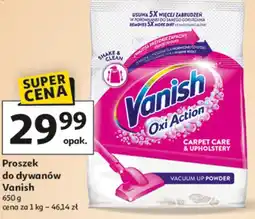 Auchan Proszek do dywan3w Vanish oferta