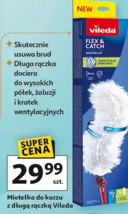Auchan Miotełka do kurzu z długą rączką Vileda oferta