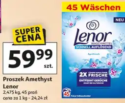 Auchan Proszek Amethyst Lenor oferta