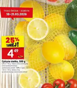 Twój Market Cytryna siatka oferta