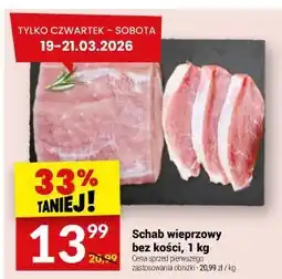 Twój Market Schab wieprzowy bez kości oferta