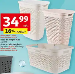 Auchan Kosz do magla Pure, Kosz na bieliznę Pure oferta