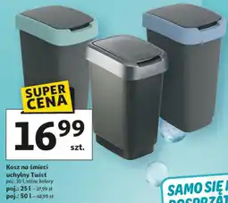 Auchan Kosz na śmieci uchylny Twist oferta