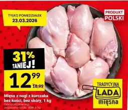 Twój Market Mięso z nogi z kurczaka bez kości, bez skóry oferta