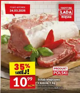 Twój Market Schab wieprzowy z kością oferta