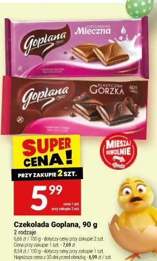 Twój Market Czekolada Goplana oferta