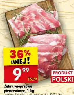 Twój Market Żebra wieprzowe pieczeniowe oferta