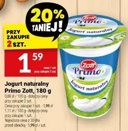 Twój Market Jogurt naturalny Primo Zott oferta