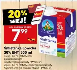 Twój Market Śmietanka Łowicka 30% UHT oferta
