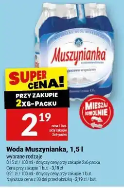 Twój Market Woda Muszynianka oferta