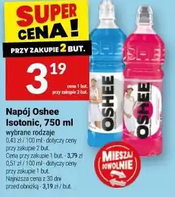 Twój Market Napój Oshee Isotonic oferta