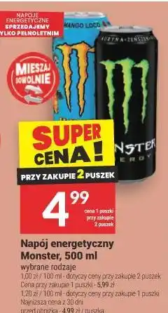 Twój Market Napój energetyczny Monster oferta