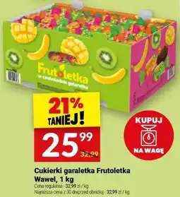 Twój Market Cukierki galaretka Frutoletka Wawel oferta