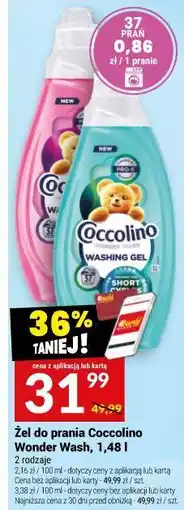 Twój Market Żel do prania Coccolino Wonder Wash oferta