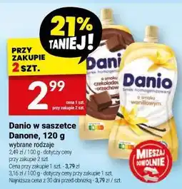 Twój Market Danio w saszetce Danone oferta