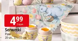 E.Leclerc Serwetka wielkanocna 33 x cm Paw oferta