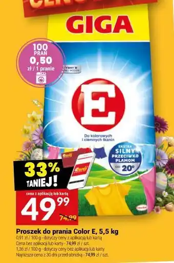 Twój Market Proszek do prania Color E oferta