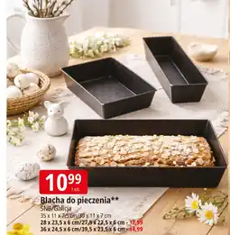 E.Leclerc Blacha do pieczenia czarna 35 x 11 7.5 cm Snb oferta