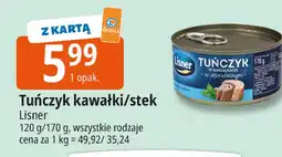 E.Leclerc Tuńczyk stek z kroplą sosu własnego Lisner oferta