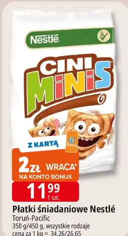 E.Leclerc Płatki śniadaniowe Cini Minis oferta
